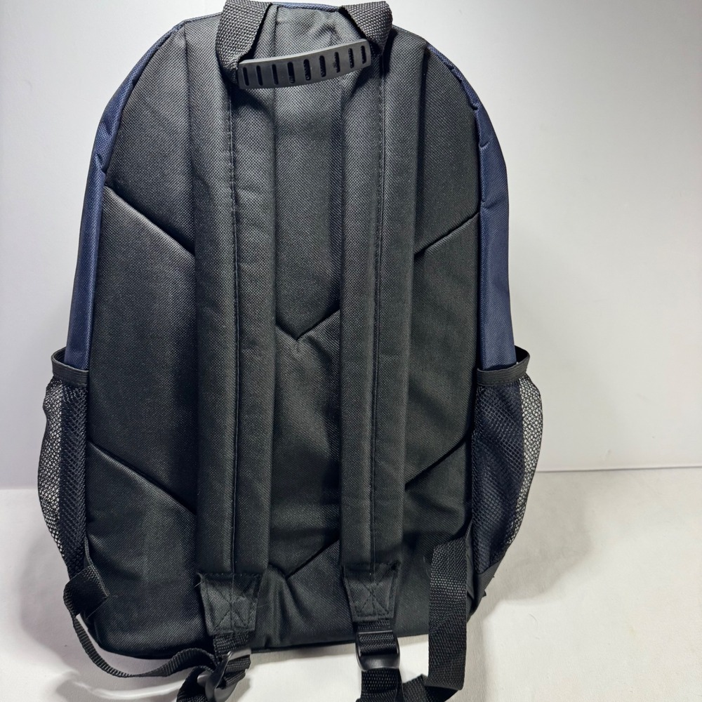Summit Ridge Navy Blue Black Backpack Reflective Mesh Pockets F266 C51580 - Picture 2 of 6